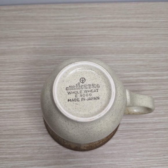 Mikasa Whole Wheat Cup and Saucer Vintage 1980s - Picture 5 of 6